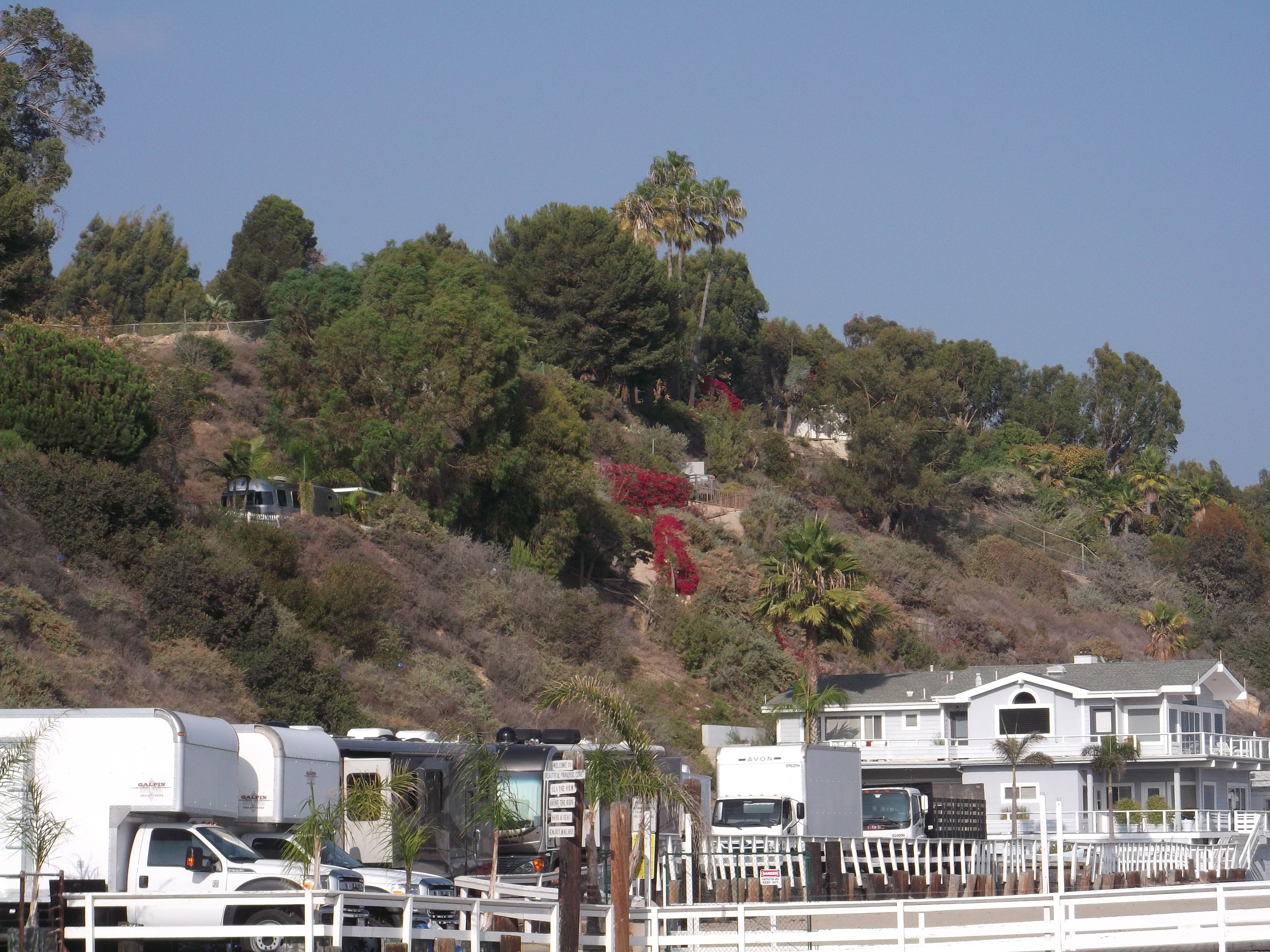 Ein Schoner Am Paradise Cove Beach In Malibu