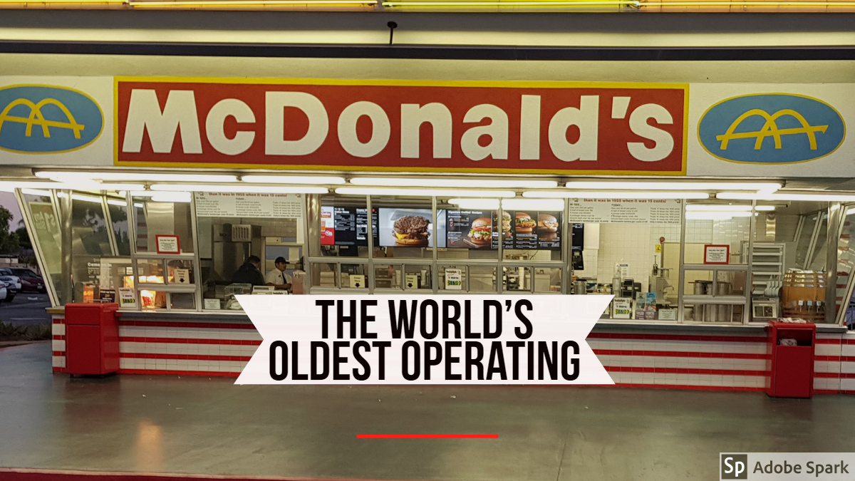 Ein Besuch Im Oldest McDonald's Restaurant Der Welt!